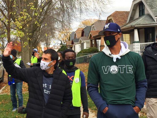 Bucks' Alex Lasry, George Hill, voting drive,